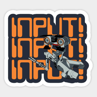 Johnny Five Input Sticker